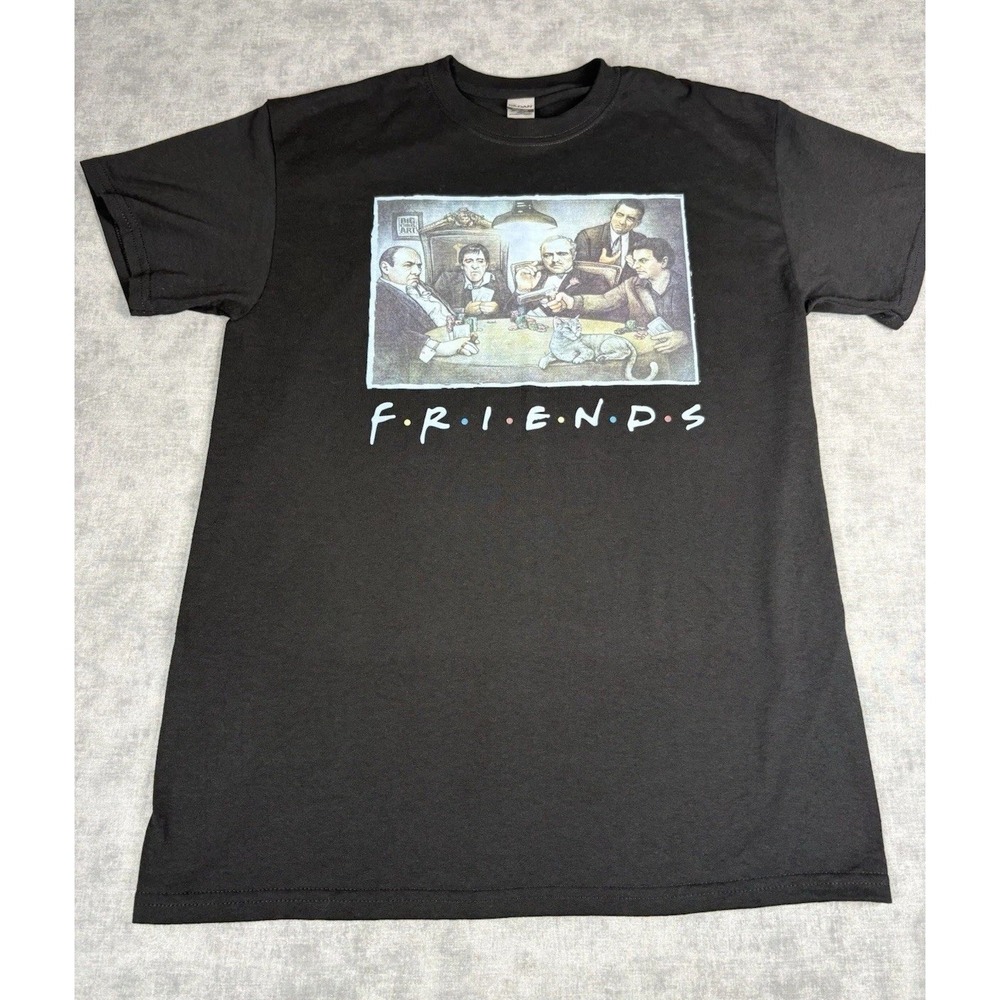 Friends Gangster Parody T Shirt Men Medium Sopranos Scarface Godfather